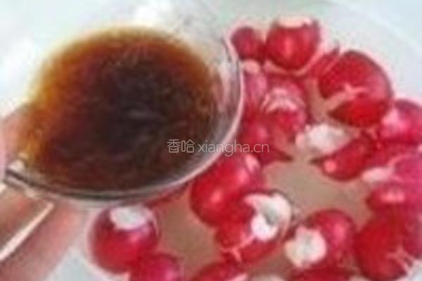 小葱拍萝卜的做法图解3