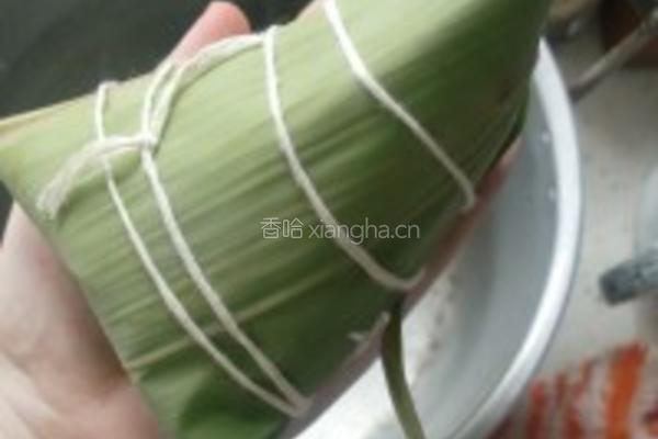 梅干菜肉粽的做法图解3