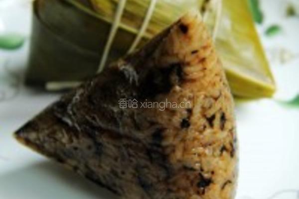 梅干菜肉粽的做法图解4