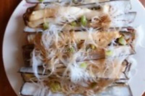 蒜蓉竹蛏粉丝的做法图解2