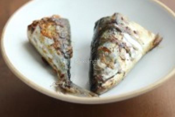 雪菜豆腐烧青占鱼的做法图解3