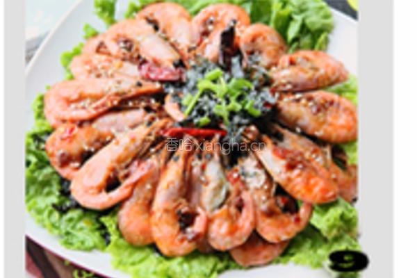 香辣海苔北极虾的做法图解9