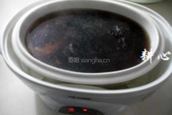 黑虎掌花胶炖鸡脚汤的做法图解6