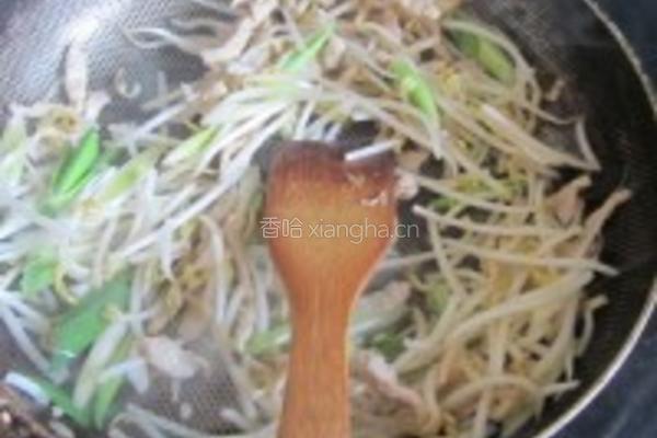 韭黄肉丝炒面的做法图解6