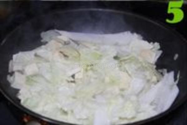 牡蛎豆腐汤的做法图解4