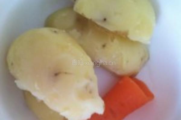 黑胡椒土豆泥的做法图解1