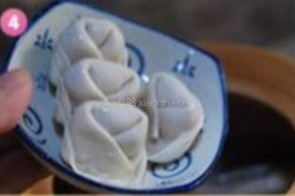 鲜菌鸡腿云吞汤煲的做法图解10