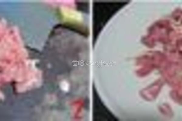 枸杞叶肉丝汤的做法图解2