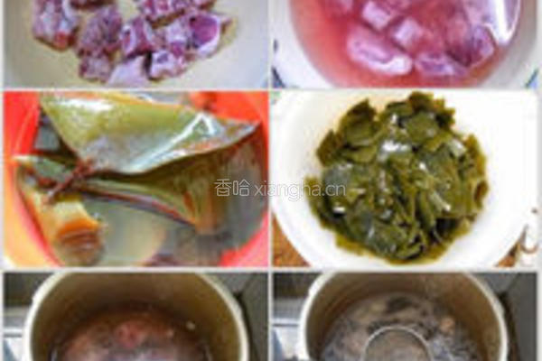 海带炖猪骨的做法图解3