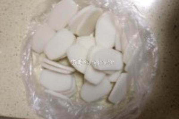 甜酒冲蛋煮切片年糕（一人份）的做法图解2