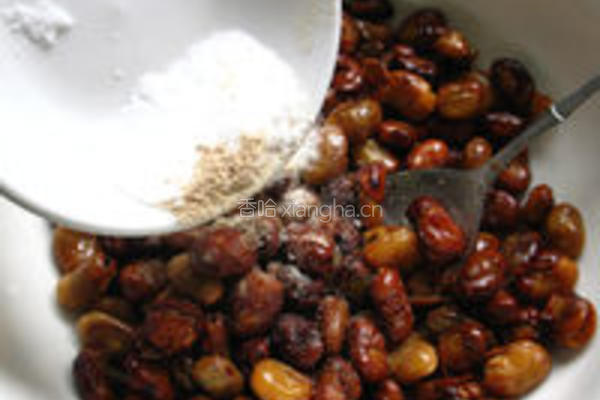 椒盐兰花豆的做法图解8