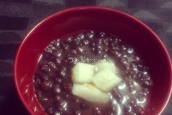 红小豆年糕汤的做法图解2