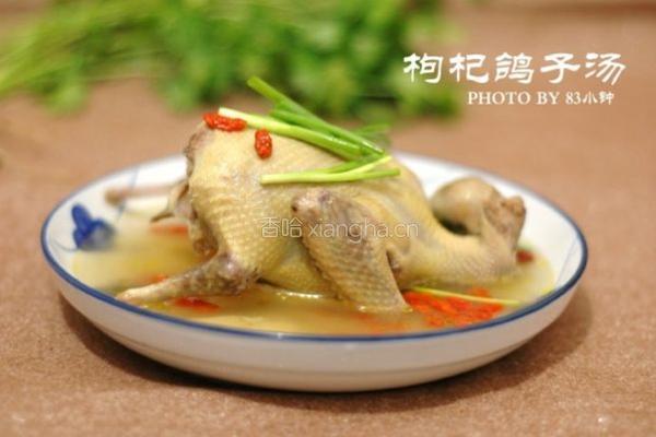 枸杞鸽子汤