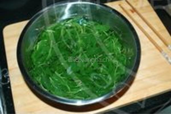 香干马兰头的做法图解2