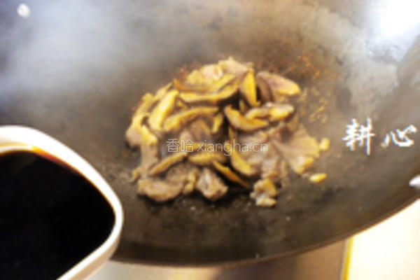 香菇丝炒鸡腿肉的做法图解13
