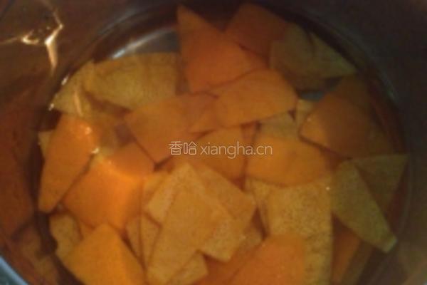 冰糖渍橙皮的做法图解3