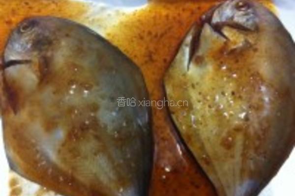 烤平鱼的做法图解2