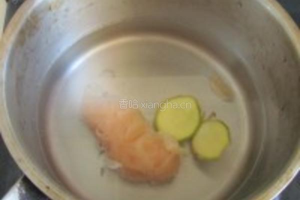 鸡丝荞麦凉面的做法图解1