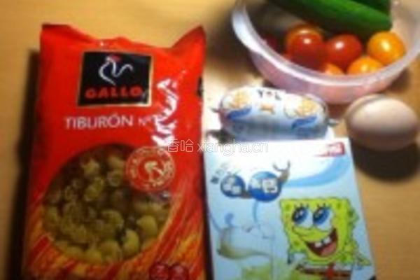 奶香杂拌通心粉的做法图解1