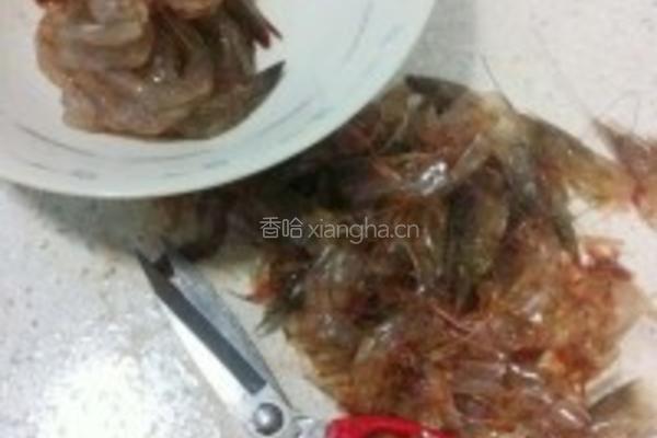 时蔬敲虾汤的做法图解2