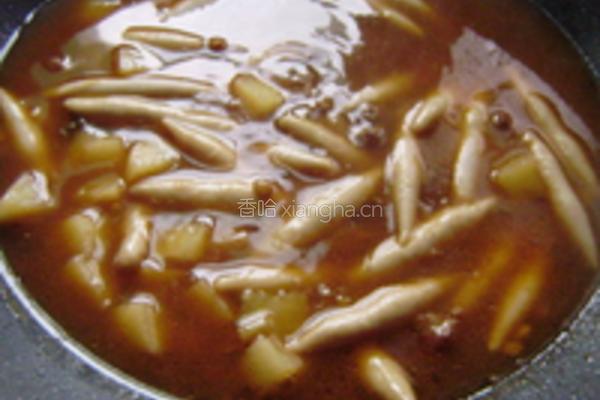 扁豆莜面鱼鱼的做法图解12