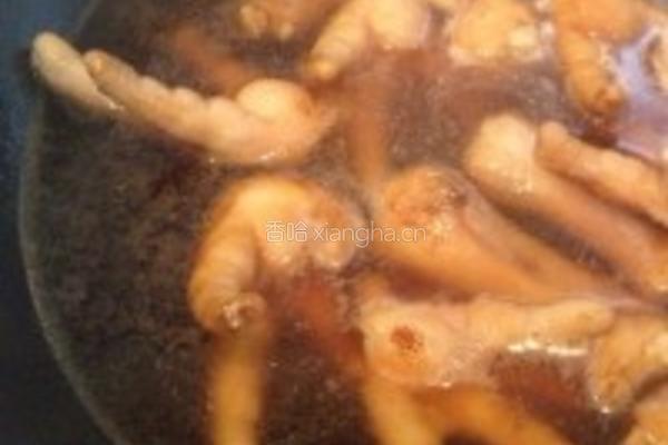 家常甜口鸡爪子的做法图解4