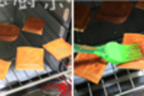 秘制酱汁烤香干的做法图解3