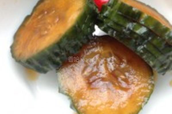 秘制腌黄瓜的做法图解2