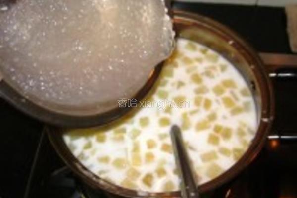 天山雪莲椰香汤圆的做法图解20