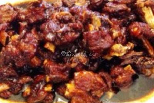 冰花酸梅仔排的做法图解3