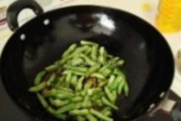 酱香扁豆焖面的做法图解8