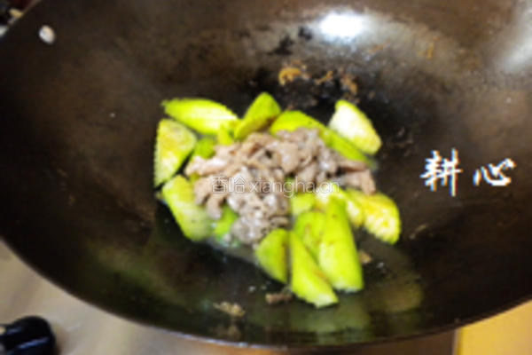 冬菜丝瓜炒肉丝的做法图解11