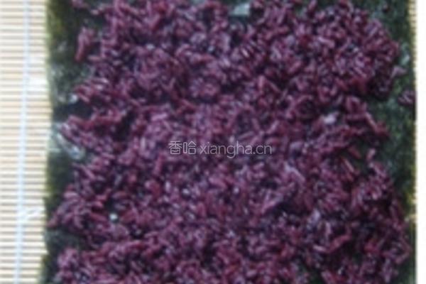 黑米寿司小小攻略的做法图解8