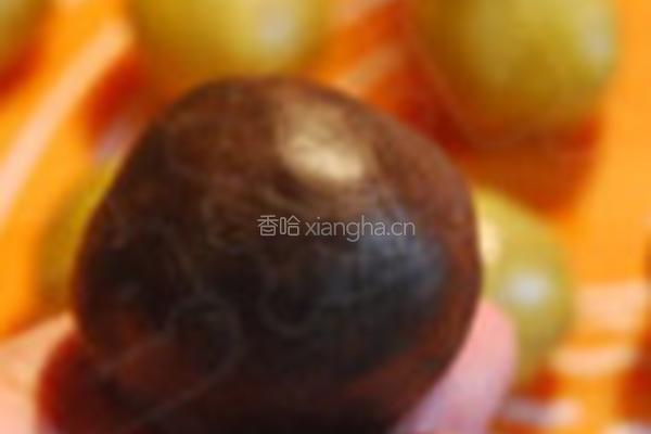 日式桃山黄金皮/紫米皮月饼的做法图解11