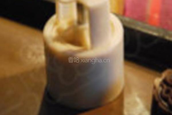 日式桃山黄金皮/紫米皮月饼的做法图解13