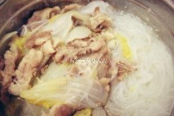 羊肉白菜汤的做法图解4