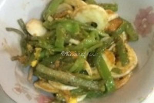 辣椒黄金蛋的做法图解6