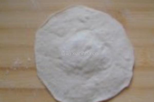 荠菜猪肉包的做法图解3