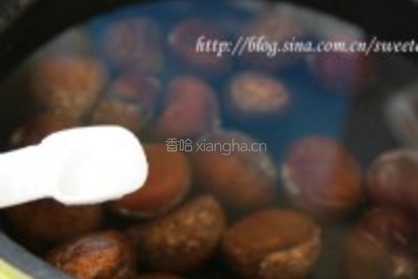南乳栗子烧羊肉的做法图解2