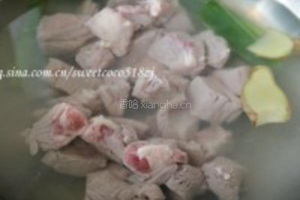 南乳栗子烧羊肉的做法图解5