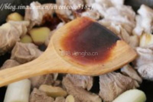 南乳栗子烧羊肉的做法图解7