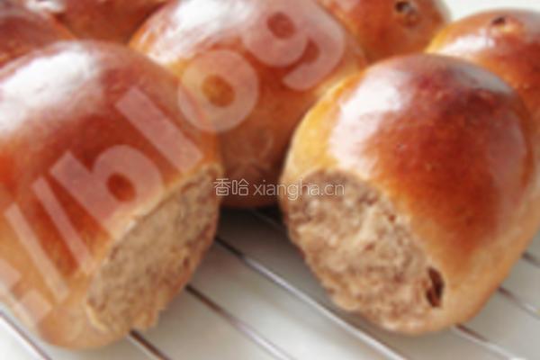 可可提子排包的做法图解6