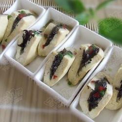 榄菜蒸豆腐的做法[图]