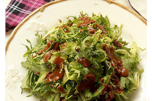 酸甜麻汁苦菊