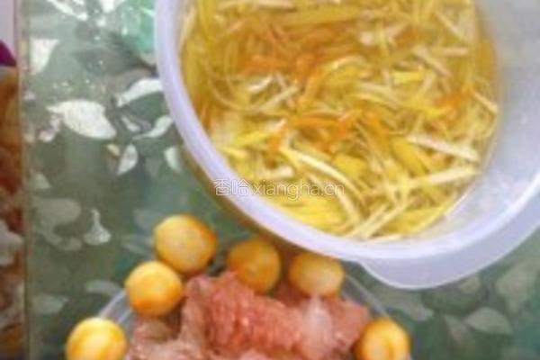 猫大大自制蜂蜜金橘柚子茶的做法图解3