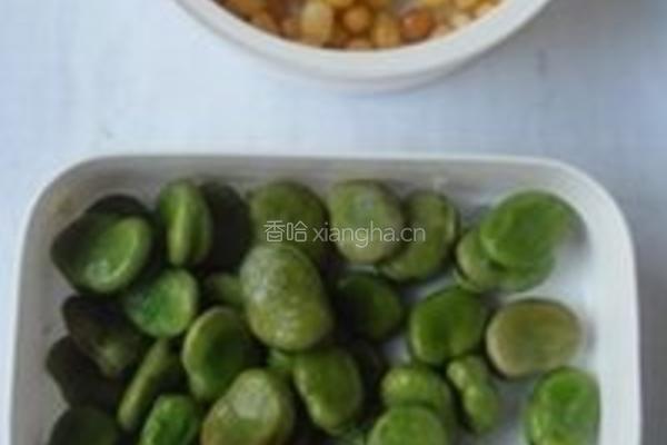 蚕豆豆浆的做法图解1