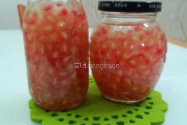 石榴酒的做法图解2