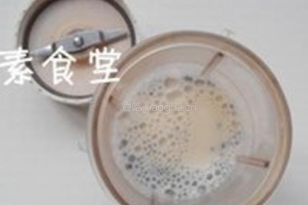 亚麻子豆浆的做法图解4