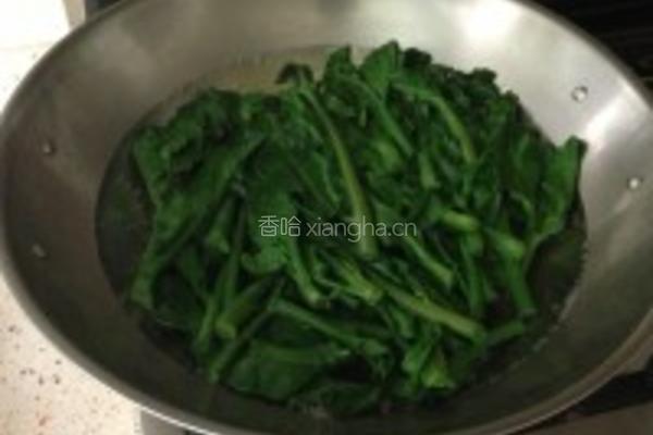 冰镇芥蓝的做法图解1
