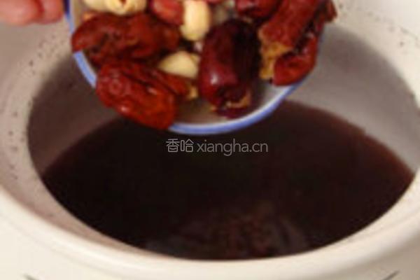 补气固脾八宝粥的做法图解4